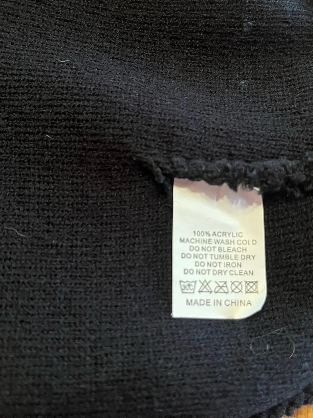 Black Beanie Hat with Rechargeable Head light New without tags